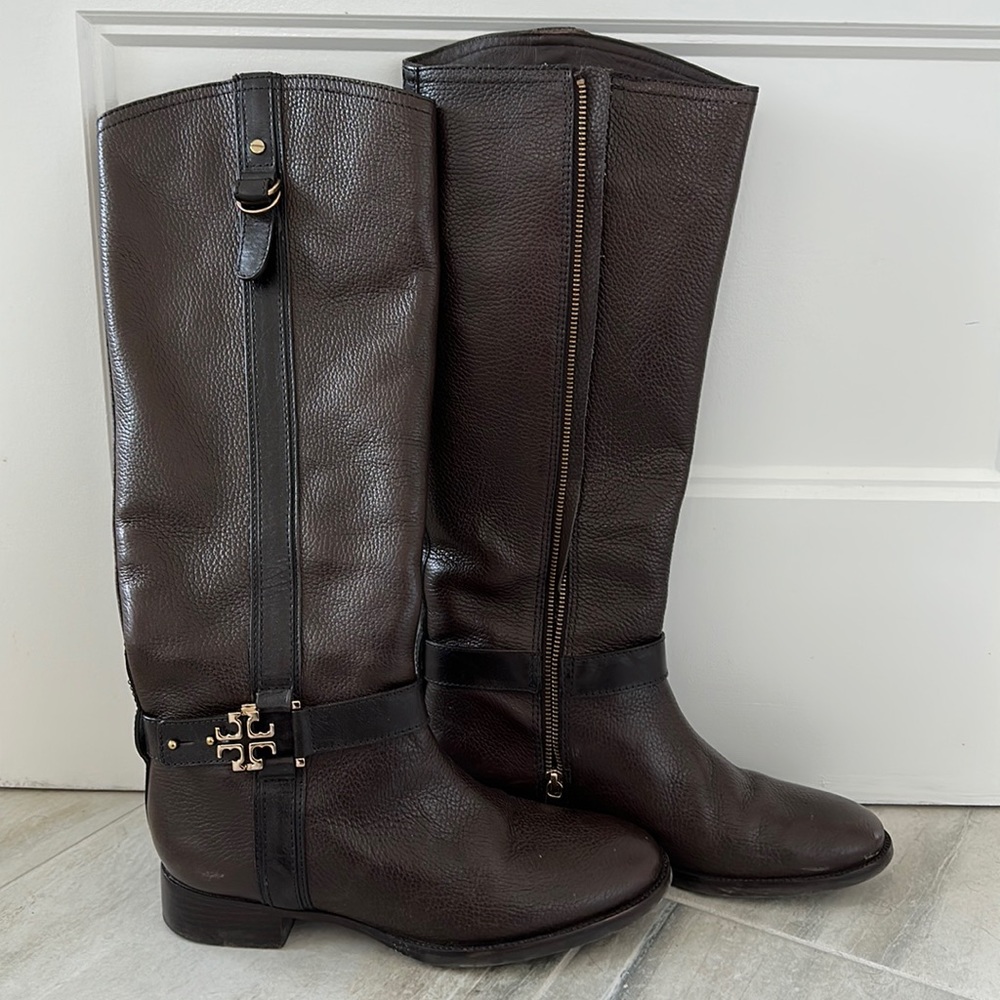 Tory Burch riding/tall boots